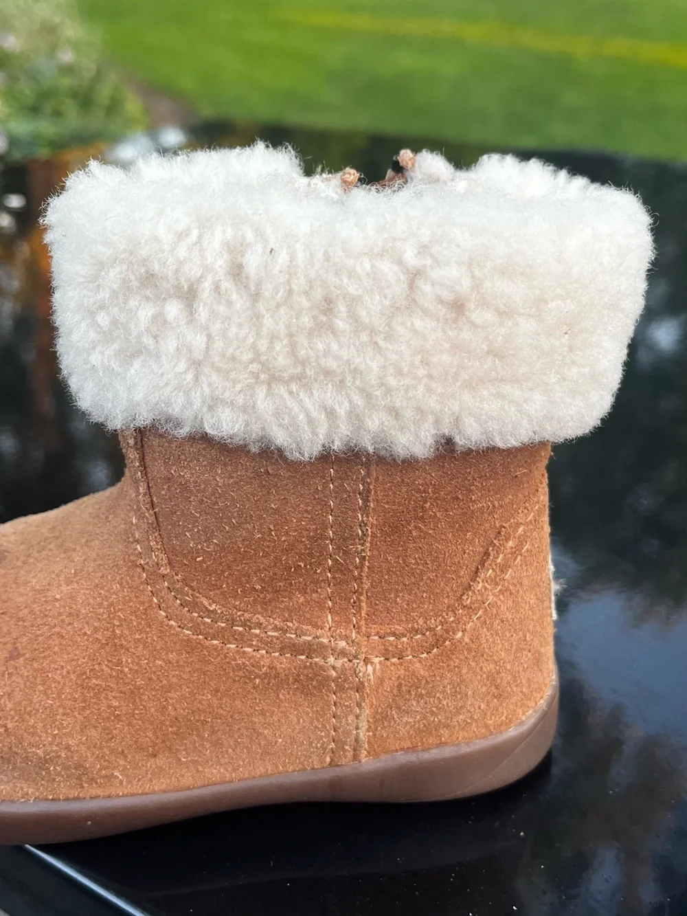 UGG Jorie II Toddler Suede Boot (Style Number 1003656T). Size 8.5
